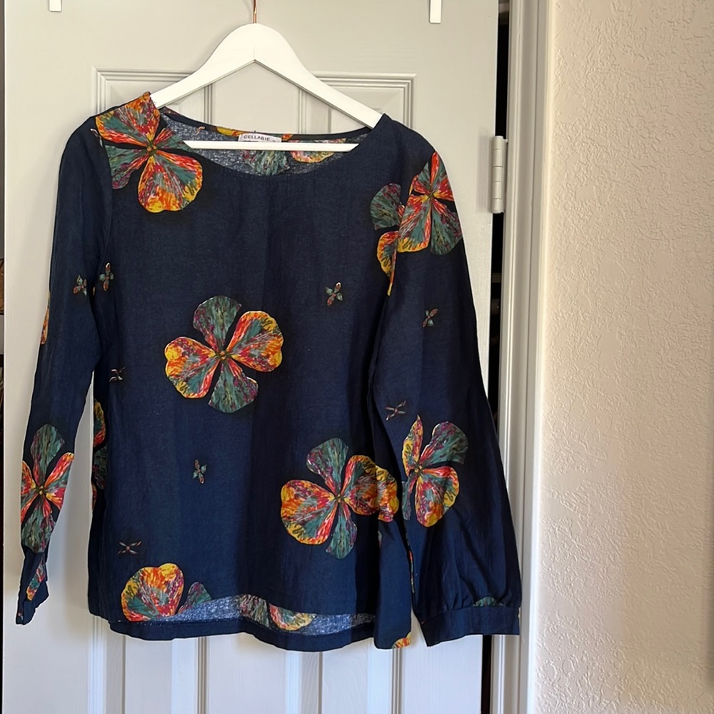 Floral Motif Blouse